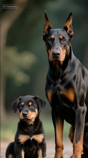 Doberman: Puppy vs. Adult (The Transformation is Wild)