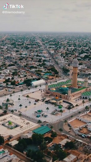 Grand Mosquée Touba - Aerial View | Senegal