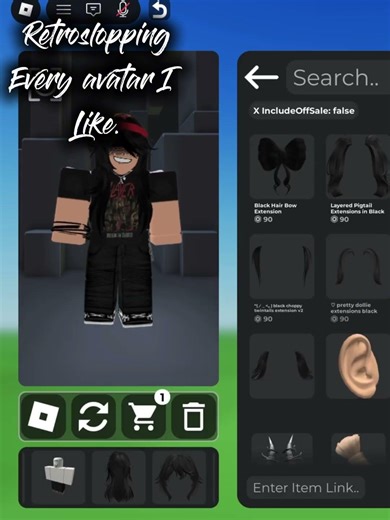 Retroslopping every roblox avatar I like… Avatar 1. #emo #robloxoutfits #retroslop