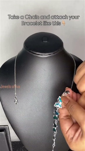 Convert any bracelet to an necklace! ✨ Jewels of Iva