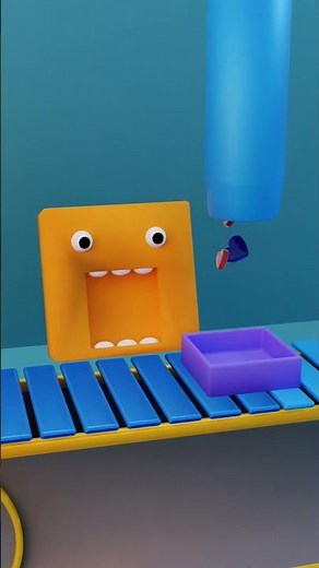 Jello Monster and the Food Box - Infinite Satisfying Loop V7