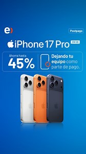 37K views · 331 reactions | Estrena el nuevo iPhone 17 Pro dejando tu equipo como parte de pago. Renueva con la Señal Power. | Entel Perú | Facebook