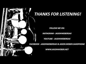 Jason Weber Sax - Lockdown Sessions