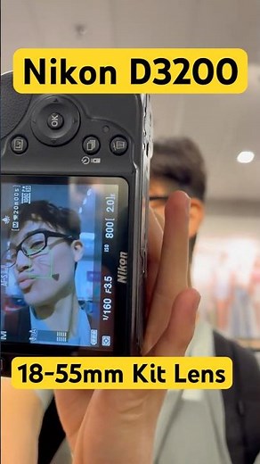 Nikon D3200 with 18-55 Kit Lens in 2026 📸