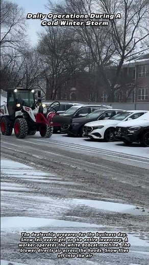 Daily Operations During A Cold Winter Storm