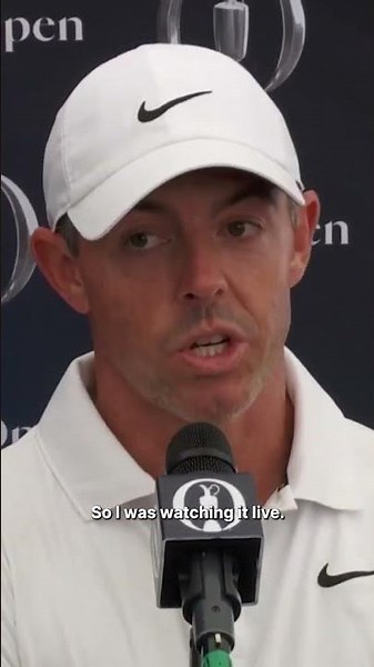 Rory made his thoughts on Bryson and his two-shot penalty VERY clear