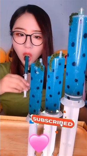 Relaxing ASMR Drinking Sounds | Colorful Fizzy Beverages 🍹