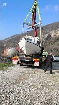 Our boat rescue project begins | Picking up the boat