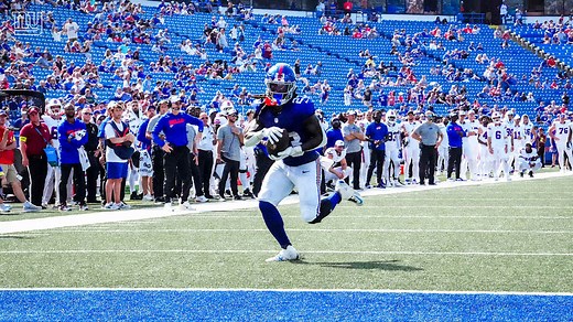 Jonathan Ward catches 11-yard TD | Giants vs. Bills Highlights