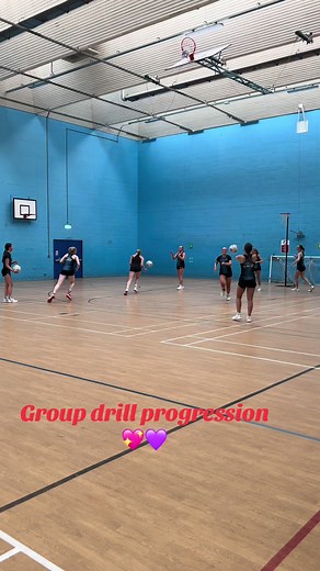 Group Netball Drill Progression Techniques