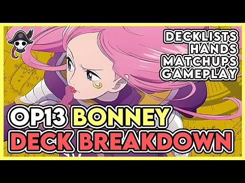 [OP13] Yellow Bonney Deck Breakdown - The Most Aggressive Yellow Leader