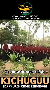 Kichuguu (tunnel) by SDA Church Choir Kinondoni #ThrowbackThursdays #mbarikiwa #mbarikiwamedia #sdasongs #sdasongskenya #sdamusic #choirmusicvideo #swahiligospel | MbarikiwaTv