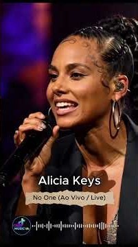 Alicia Keys - No One (Live Performance) 🎤✨