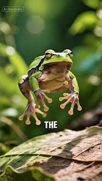 Red-Eyed Tree Frog Reflexes | Nature’s Color Warning