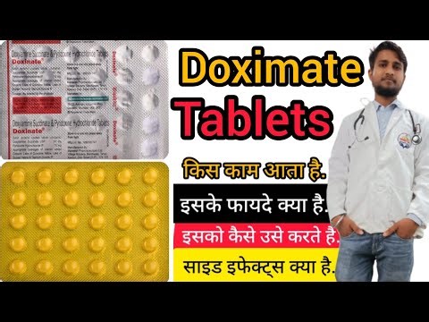Doxinate Tablets Doxylamine Succinate & Pyridoxine Hydrochloride Tablets