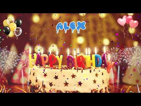 ALEX birthday song – Happy Birthday Alex