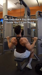 Full Back Day Workout Guide ⬇️ Pick one exercise from each category 💪🏼 Lats and Upper Back: 1️⃣ Machine Lat Pulldown 2️⃣ Assisted Pull-Ups 3️⃣ Wide Grip Lat Pulldown 4️⃣ Wide Grip Pull-Ups Lats and Mid Back: 1️⃣ Tripod Row 2️⃣ Chest Supported Dumbbell Row 3️⃣ V-Bar Cable Row 4️⃣ Single Arm Cable Row Upper Back: 1️⃣ Machine High Row 2️⃣ Chest Supported Dumbbell High Row 3️⃣ Wide Grip Cable Row 4️⃣ Chest Supported T-Bar Row Traps: 1️⃣ Standing Dumbbell Shrug 2️⃣ Incline Dumbbell Shrug 3️⃣ Smith 