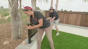 OUTDECO Waves 16 in. x 48 in. Galvanized Black Steel Decorative Screen Panel Wall and Fence Extension Privacy Panel ODMET4802