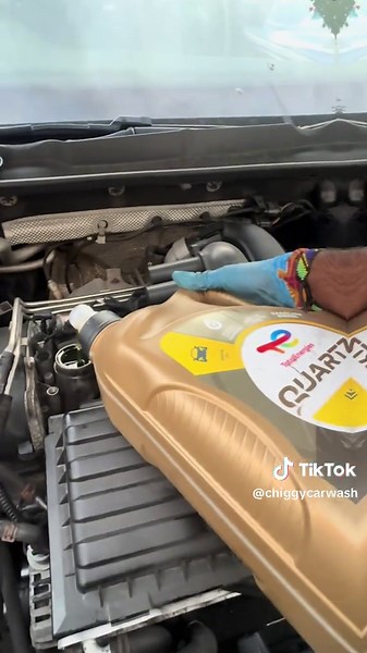 VW Golf service: coolant top-up, puncture repair, bumper reset