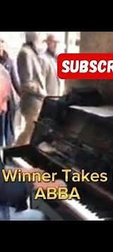 Elderly Gentleman Playing ABBA's "The Winner Takes It All" on Piano