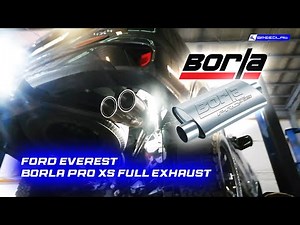 Ford Everest Borla Pro XS Full Exhaust