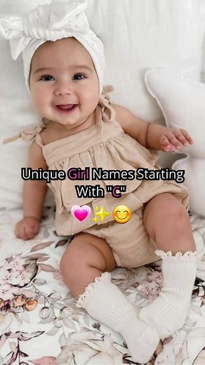 Unique Baby Girl Names Starting with C - Cute and Charming Choices