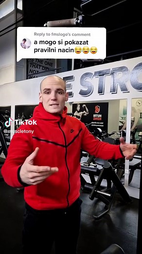 Replying to @fmslogo Evo prijatelju ❤️ #dootkaza #muscletony #osijek #sprave #vjezbanje #gymtok #baja #licnitrener