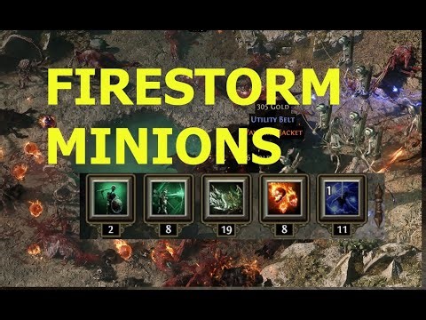 POE 2 Firestorm Minions Build Idea. DoctorPinguins.