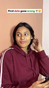 First date gone wrong 🙂💀 #reels #date #funny #instagram #love #comedy | Maari