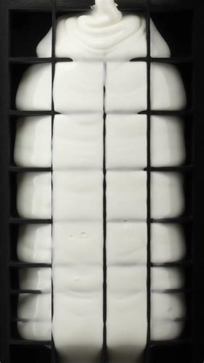 奶油流體完美填滿格線 Cream Fluid Filling Perfect Grid 指令#FluidASMR #PerfectFill #LuxuryASMR