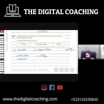 Quantity, units & modeling || AS Edexcel Mechanics || The Digital Coaching
