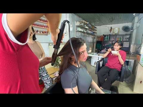I did my makeup in a mechanic