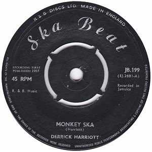 Derrick Harriott - Monkey Ska / Derrick