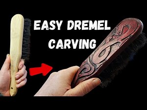 Easy Dremel Wood Carving