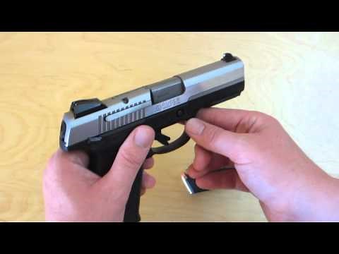 Ruger SR9: Purpose of Mag Disconnect