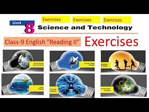 Exercises of Unit-8 Reading II The Alternative Energy Sources ( Class-9)