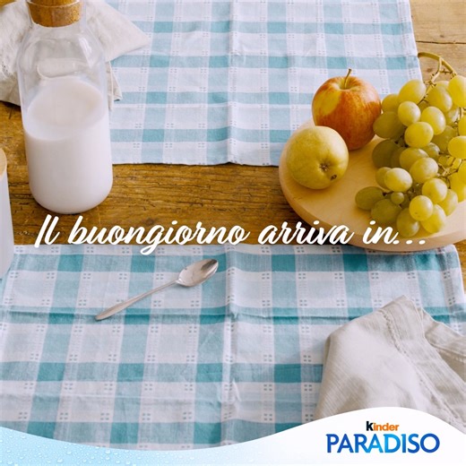 29K views · 100 reactions | Il buongiorno lo si vede dalla colazione con KINDER PARADISO. | Kinder | Facebook