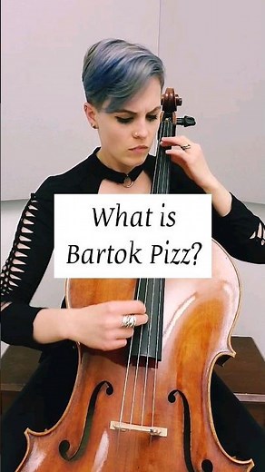 Bartok (Snap) Pizz on Cello!