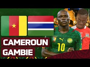 🔴 🎥 🇬🇲 GAMBIE - CAMEROUN 🇨🇲 / QUART DE FINALE - MATCH LIVE/DIRECT CAN 2021