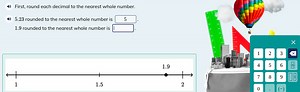 First, round each decimal to the nearest whole number.23 roun... | Filo