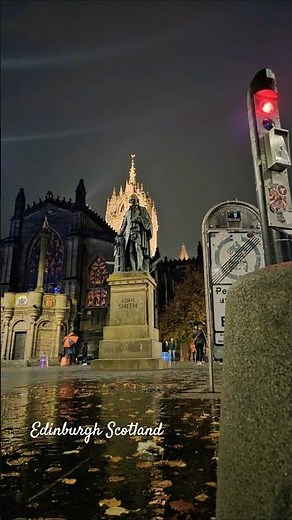 Breathtaking Night Views of Edinburgh | Scotland in 4K