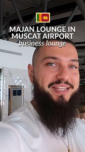 Staying about 16 hours at this airport is not bad at all, their Majan Lounge is really amazing! ✈️🇴🇲 | Davud Akhundzada