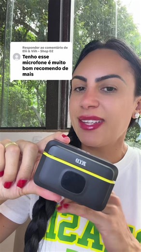 Respondendo a @Elii & Viih - Shop 02 ZCCO J6 Microfone de Lapela Sem fio. . #microfone #microfonedelapela #zcco #acessoriosparacelular