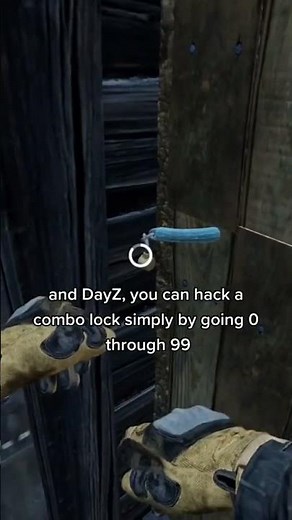How To Hack a 3 Dial Combination Lock in DayZ #dayz #dayzgameplay