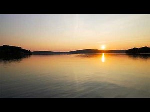 Calm Lake Water Sounds 4K | Peaceful Ambience for Sleep, Stress Relief, and Relaxation