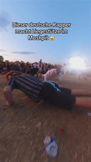 K.i.Z Frauenfeld Festival 2023 #frauenfeld #deutschrapper #maximkiz #liegestütze