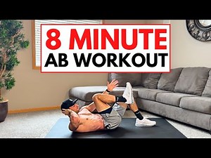 Do THIS Quick & Effective 8 Minute Ab Workout to Strengthen Your Core (No Equipment)!