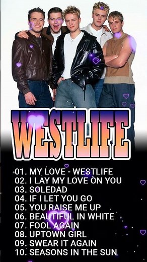 "BEST SONGS OF WESTLIFE " Greatest Hits Full Album