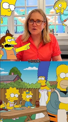 Nancy Cartwright Shows How She Does Multiple Simpsons Voices In One Scene