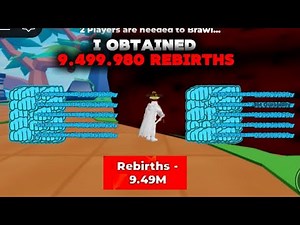 I Obtained 9.499.980 Rebirths in Muscle Legends | Roblox